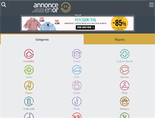 Tablet Screenshot of annonceenor.com